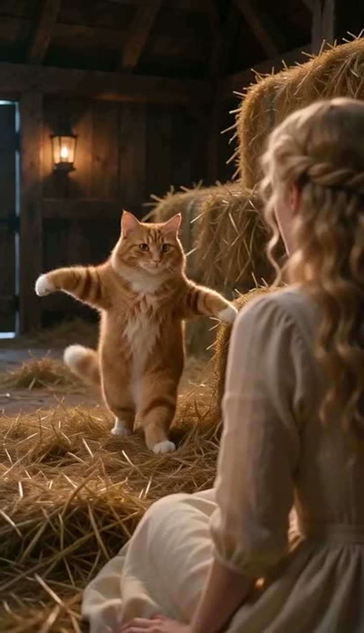 Tiptoe Cat
