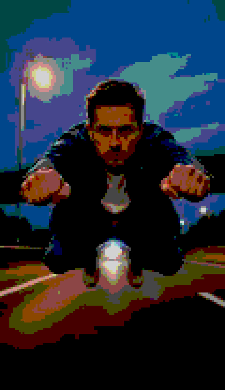 Pixel diorama